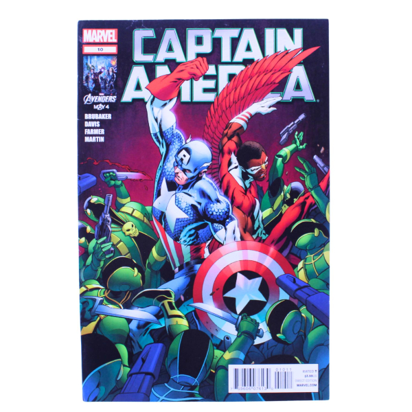 Marvel Captain America 10 US-Comic 2012 Brubaker | Hoppla-Stuff